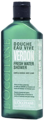 L'Occitane Verdon Fresh Water Shower Gel for Body & Hair